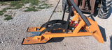 8 Inch Disk Tree Cutter with grapple and brush guard